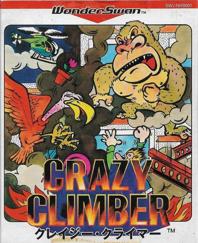 Crazy Climber box art for WonderSwan